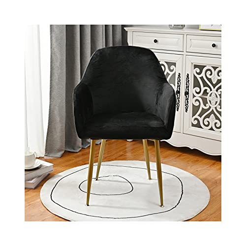 Funda de Terciopelo para Sillón Auxiliar con Brazos Funda para Silla de Comedor con Respaldo Curvo Y Respaldo Alto con Brazos Fundas Elásticas para Sillas de Comedor con Respaldo Alto Protector para
