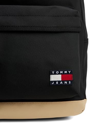 Image of Tommy Jeans Mens Essential Daily Dome Backpack, Black