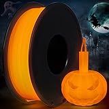 【Lebendige Leuchtwirkung】Unser TEQStone PLA Filament 1,75mm erzeugt einen auffälligen Glow-in-the-dark-Effekt, der Ihre 3D-Drucke zum Leben erweckt. Legen Sie Ihren Druck für 30 Minuten in starkes Sonnenlicht oder eine UV-Lampe, um den besten visuellen Effekt zu erzielen.