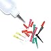 6pcs Tip Glue Dropper Squeeze Bottle Kit-TT Dispensing Needle,Brush Bottle 50ml for Precisely Delivery Grease,Oil Dispensing,Liquid Glue and Ink