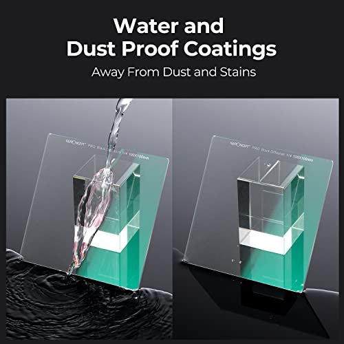 Filtre Black Diffusion 1/4 K&F CONCEPT en verre optique avec bagues d'adaptation