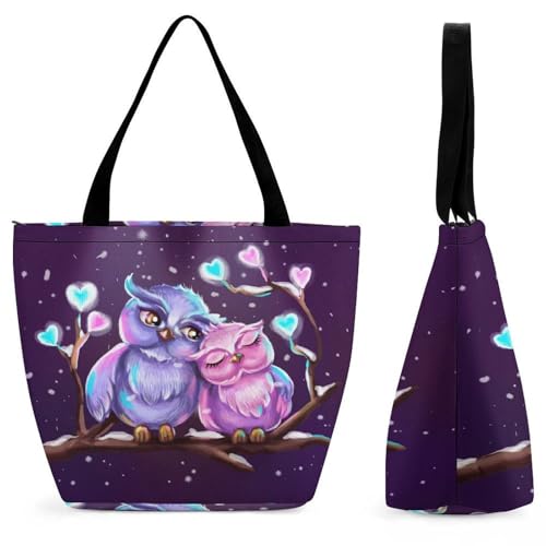 Sac de voyage chouettes mignonnes le grand cabas épaule des escapades