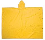 CLC Rain Wear R10410 .10MM PVC Poncho - Yellow Large