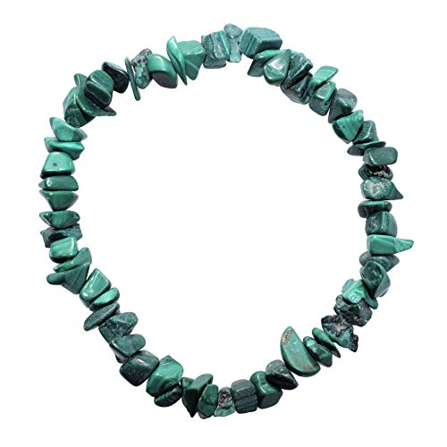 Zenergy Gems [1] CHARGED 7' Natural Malachite Crystal Chip...