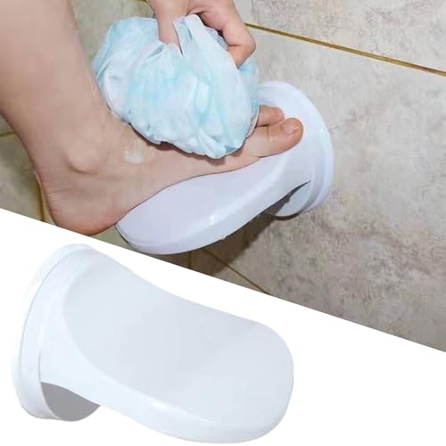 Repose-pieds de douche anti-glisse | Solution sans perçage pour faïence - 4