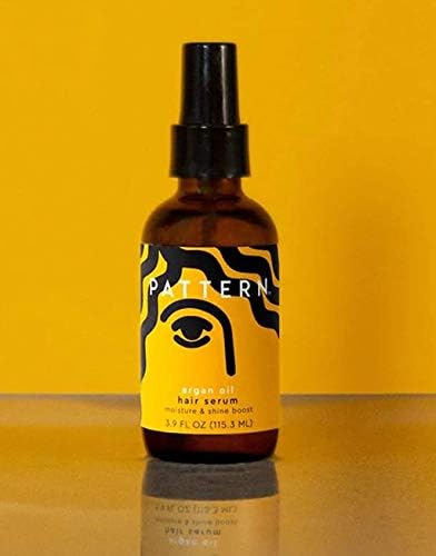 PATTERN Beauty Argan Oil Hair Serum 3.9 Fl. Oz! Argan Oil Hair Treatment! Argan Oil For Hair Moisture and Shine Boost! Stay Soft, Smooth & Protected Against Moisture-Loss! Hair Serum For Curly Hair!
