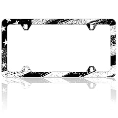 Black And White American Flag