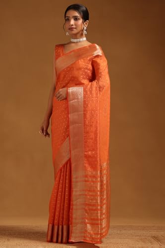 Image of Soch Womens Art Silk Zari Woven Saree