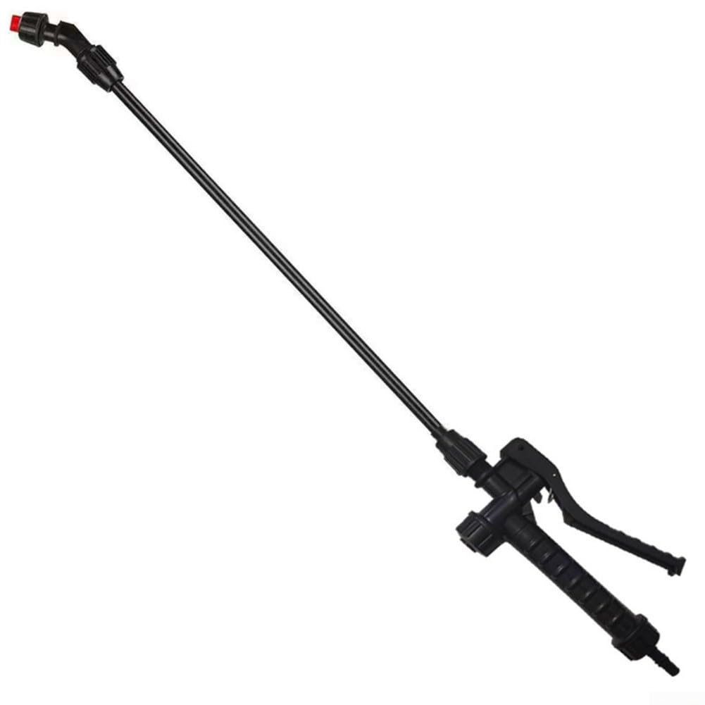 Backpack Sprayer Wand with Lockable Lever, Fiberglass Spray Boom for Agriculture and Garden Cleaning, Adjustable Flow Nozzle, Rubber Grip Lance for Knapsack