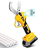 Cordless PVC/PEX Shear 600W Brushless Motor 1-5/8' Pipe Cutter Compatible with DeWALT 20v Max Battery For Plumbing(Battery not included)