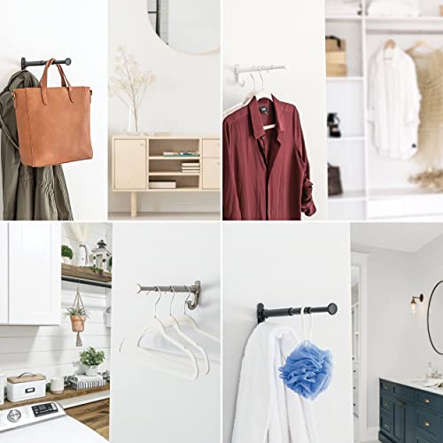 Franklin Brass Satin Nickel Square Extend-A-Hook #TOP6