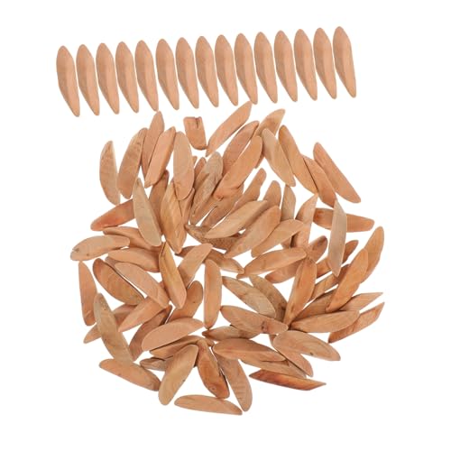 HOMSFOU 200g Bag of Natural Driftwood Slices Fish Tank Habitats DIY Crafts Home Decor Fish Tank Decorative Wood