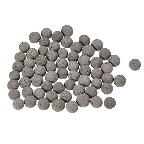 sourcing map Clay Pebbles 5-6mm 0.88 lbs Gray Gardening Potted Balls for Hydroponic Growing, Vases Supplies, Bonsai Decor