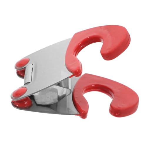 BRIGHTFUFU Stainless Steel Pot Lid Elevation Clip for Organized Cooking Kitchen Utensil Holder Multiuse Tool for Cooking and Tidying Compact Design for Space Saving