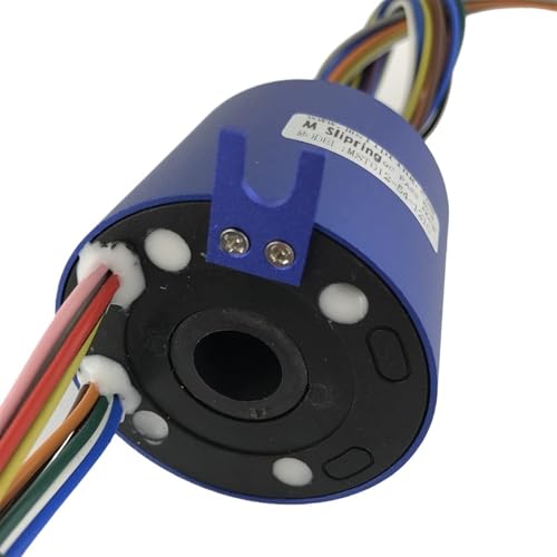 Bague collectrice électrique 54mm en aluminium aéronautique robuste 4 canaux 10A