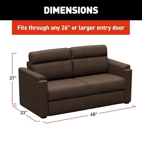 Thomas Payne Signature Heritage Series 68" Satula RV Clickback Sleeper Sofa with Automatic, Adjustable Fold-Out Legs, Four Reclining Positions, Easy Transition - 2024044225 by THOMAS PAYNE - Used condition - Image 6