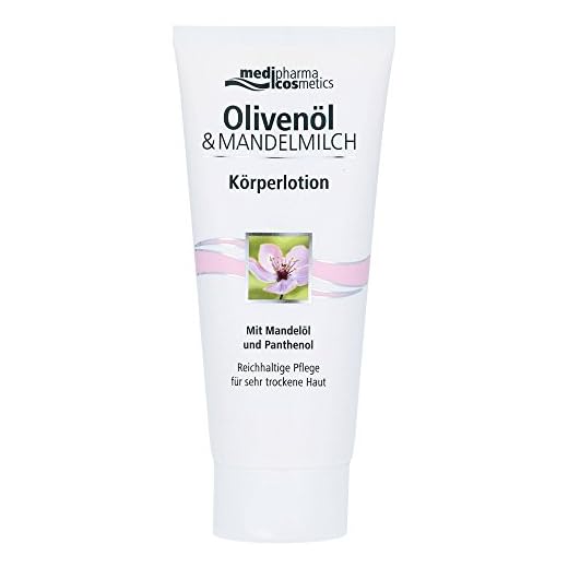 Aceite de Oliva & almendra Leche Loción Corporal, 200 ml