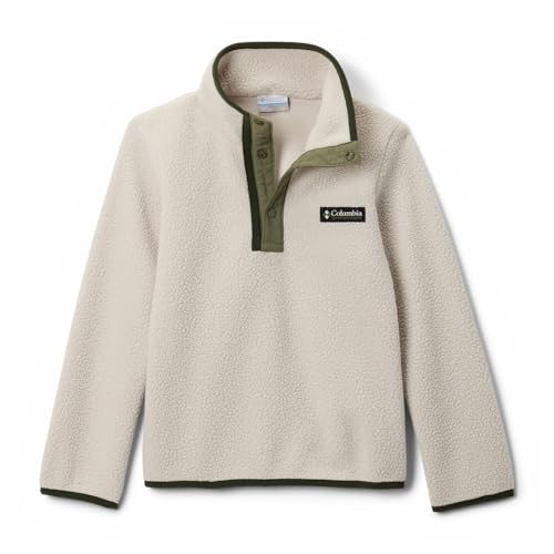 Columbia Youth Unisex Helvetia 2 Half Snap Fleece Pull Over, Dark Stone, Stone Green, M