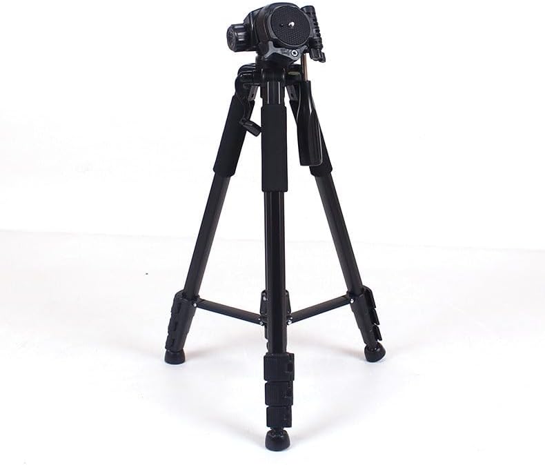 REFLEX CAMERA Travel Tripod – Lightweight Aluminum, 55 cm–170 cm Adjustable, 4 kg Capacity, 360° Pan Head, Bubble Level & Non-Slip Feet for DSLR/Mirrorless/Video Cameras