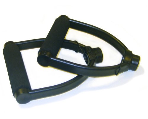 STOTT PILATES Flex-Band Handles (Black), Pair