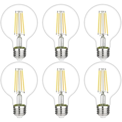 LiEiDi G25 LED Globe Light Bulbs Cover