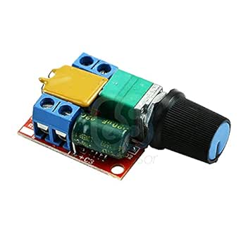 DC Motor Speed And LEDs Control Driver Board 3V-35V 5A PWM Controller