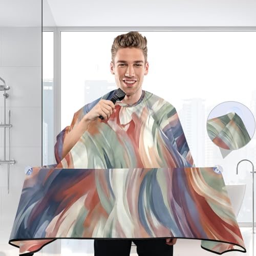 Capa de corte de cabello impermeable para hombres miniatura 6