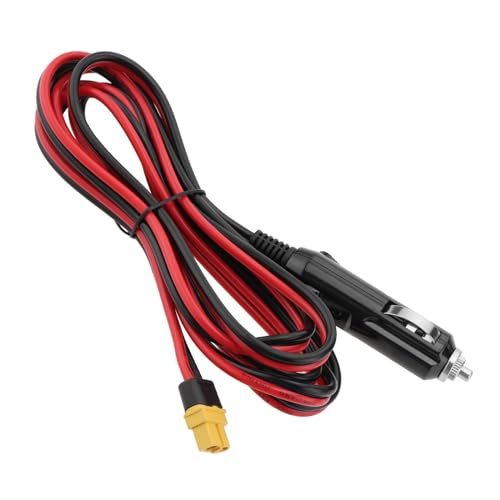 Câble allume-cigare vers XT60 14 AWG DC 12V 24V mâle vers femelle ECSiNG