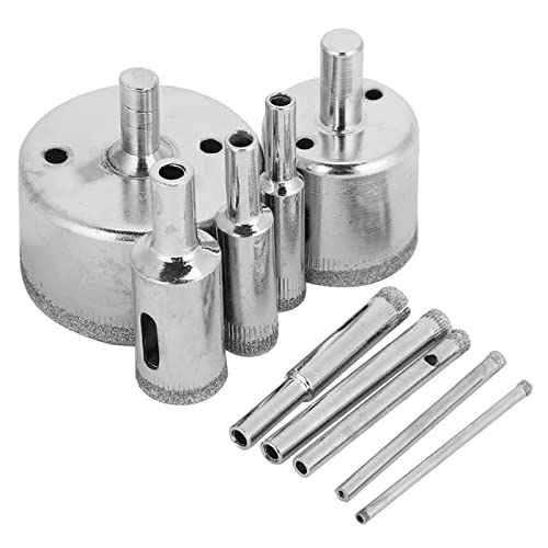 Set de brocas para vidrio de 10 piezas 3-50 mm miniatura 1