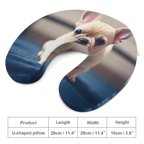 Almohada espuma viscoelástica 30 cm x 25 cm U-shaped miniatura 2
