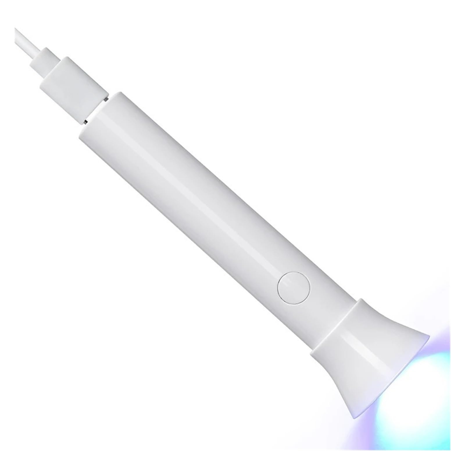 Lampada per polimerizzazione in resina UV, Mini essiccatori for unghie LED UV 3W Lampada portatile for asciugatura rapida delle unghie Mini torcia elettrica ricaricabile USB for strumenti for saloni d