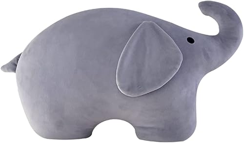 Cojín de almohada con forma de elefante creativo decorativo para niños y niñas, decoración de habitación, gris, 27.6 in disponible en Yaxa Venezuela