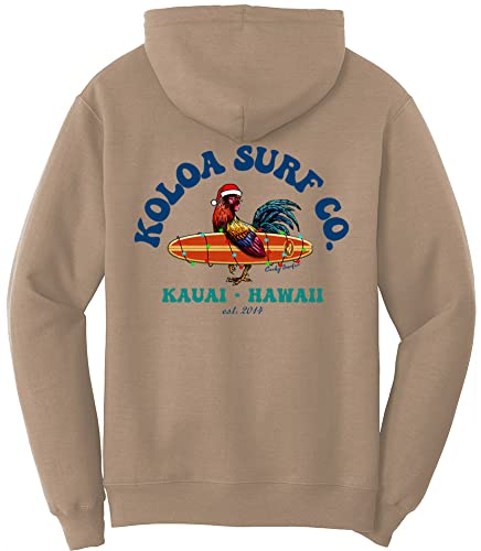 Koloa Surf Men's Christmas Logo Hoodie Collection in S-5XL