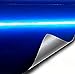 VViViD Dark Blue Liquid Metal Air-Release Adhesive Vinyl Pinstripe Tape Roll (3 Inch x 20ft)