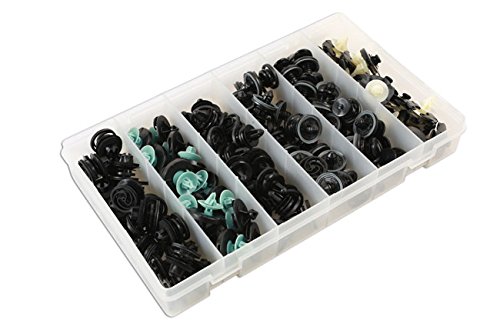 Clips para VAG y grapas de paneles Connect Workshop Consumibles 36049 con 110 unidades