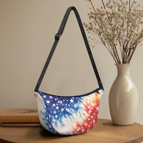 Women Trendy Crossbody Bag Men Lightweight Sling Crescent Purses with Adjustable Strap Fanny Packs Casual Handbag2