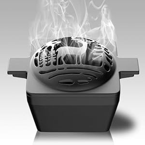 Enameled Wood Stove Steamer, Elk Ca...