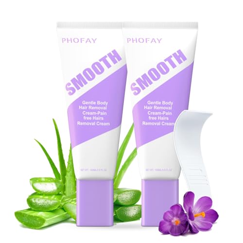 PHOFAY Sensitive Skin Hair Removal Cream 7.06 oz, 2-Pack