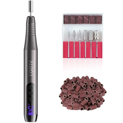 Perceuse à ongles portable COSLUS sans fil pour enlever le vernis semi permanent