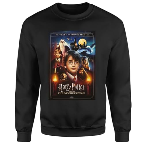 Image of Harry Potter Philosopher's Stone Sweatshirt - Black M