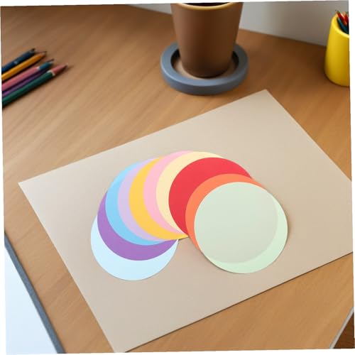 Papel de arte hecho a mano Angoily 200 hojas coloridas para álbum decorativo 4