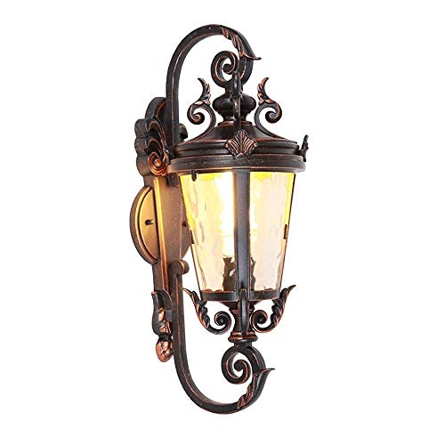 Lampe murale extérieure étanche en métal pour remplacer un éclairage usé
