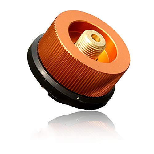Camping Stove Adapter Camp Propane Tank Connector Auto-Off Gas Cartridge Split Type Butane Gas Burner Stove Gas Bottle Convert