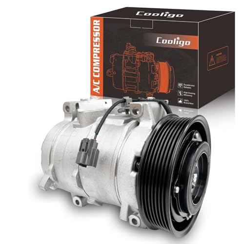 CO 28003C AC Compressor with Clutch Compatible for Honda Accord 2.4L2003-2007, Replaces 38810RBA006 38810RAAA01