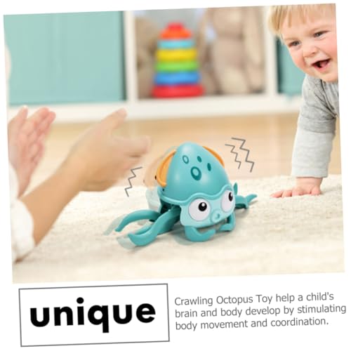 Pieuvre ambulante lumineuse pour animer les séances de jeu sensoriel de bébé