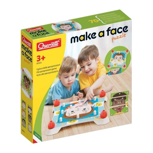 Make a Face Puzzle Juego Inteligencia Emocional, niños +3 años, 00321
