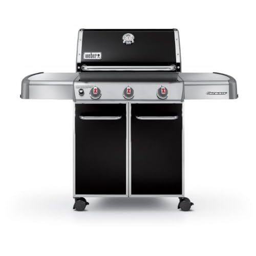 Weber Genesis 6511001 E-310 637-Square-Inch 38,000-BTU Liquid-Propane Gas Grill, Black