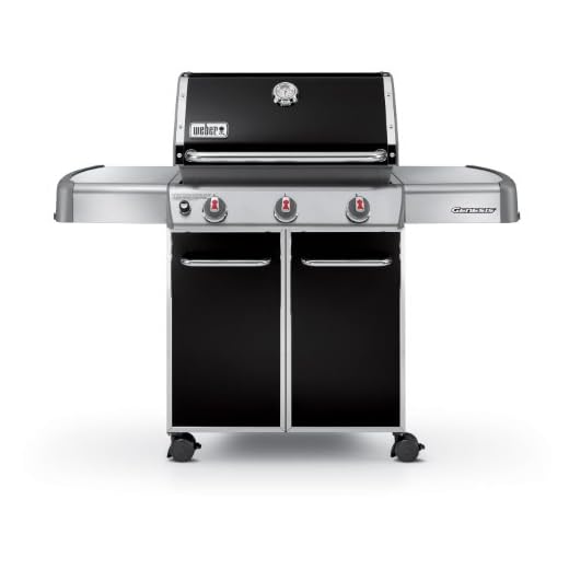 Weber Genesis 6511001 E-310 637-Square-Inch 38,000-BTU Liquid-Propane Gas Grill, Black