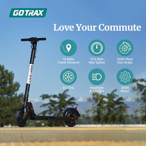 Gotrax XR Elite Electric Scooter for Adults, Max 16 Mile