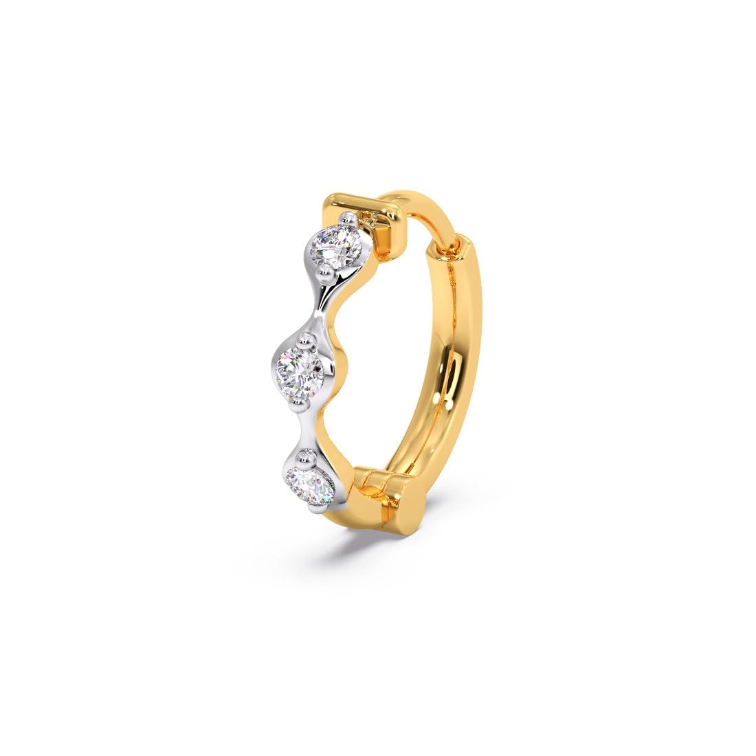 CANDERE - A KALYAN JEWELLERS COMPANY 14K (585) BIS Hallmark Yellow Gold With SI IJ Diamond Nosering for Women (B0CJ4V6PCT) Amazon Price History, Amazon Price Tracker